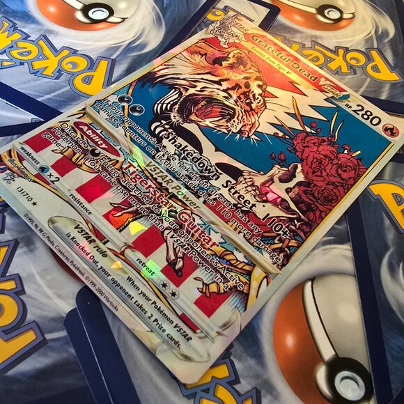 Grateful Dead Vstar Pokemon Card - Shakedown Street - Picture 5 of 10